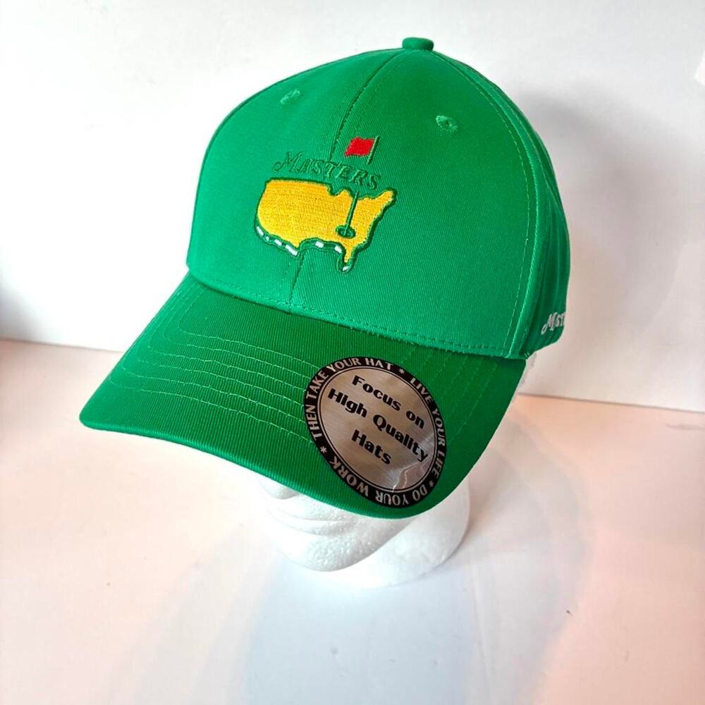 Brand New The Masters Golf Dad Hat Augusta National Golf Club